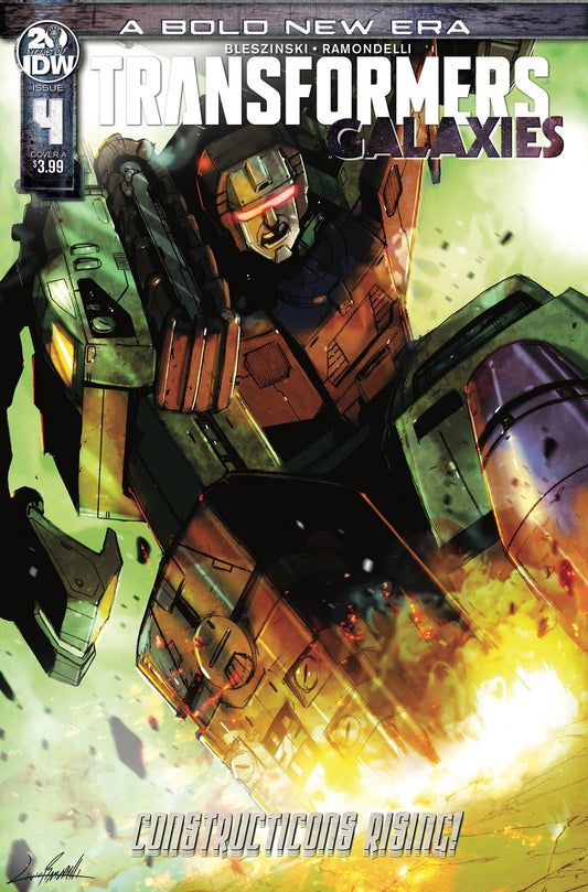 IDW PUBLISHING TRANSFORMERS GALAXIES #4 CVR A RAMONDELLI