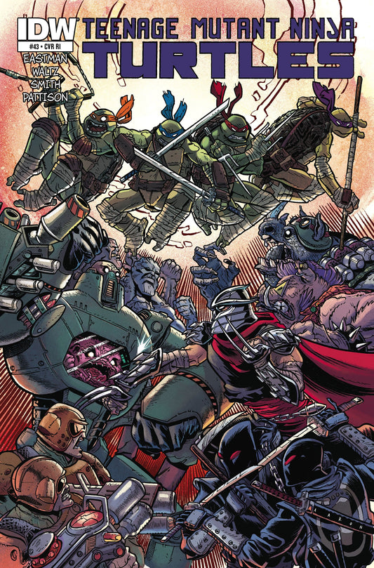 IDW PUBLISHING VARIANT NM TMNT ONGOING #43  VARIANT (Stock Image)