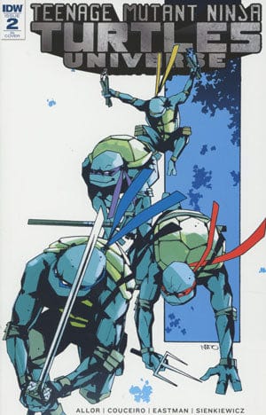 IDW PUBLISHING VARIANT NM TMNT UNIVERSE #2 VARIANT (Stock Image)