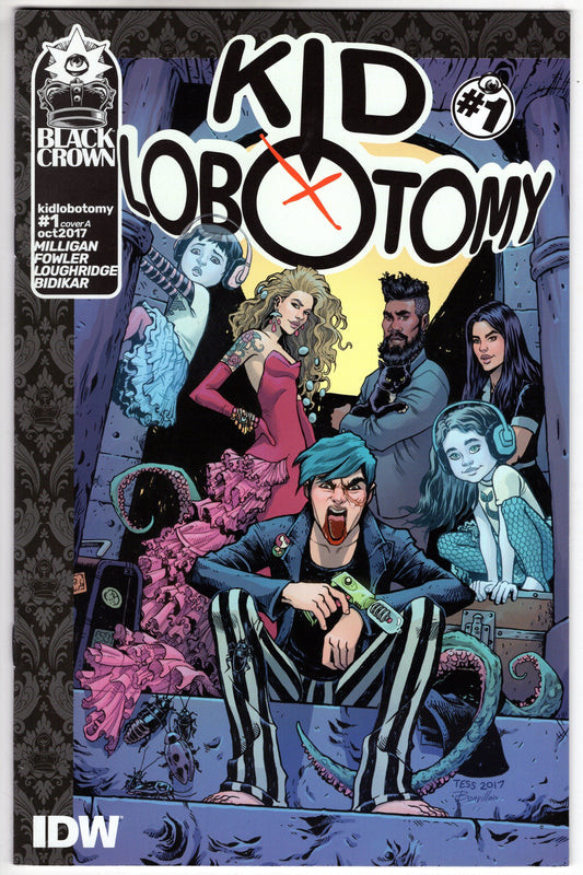 IDW PUBLISHING VF/NM KID LOBOTOMY #1 CVR A FOWLER