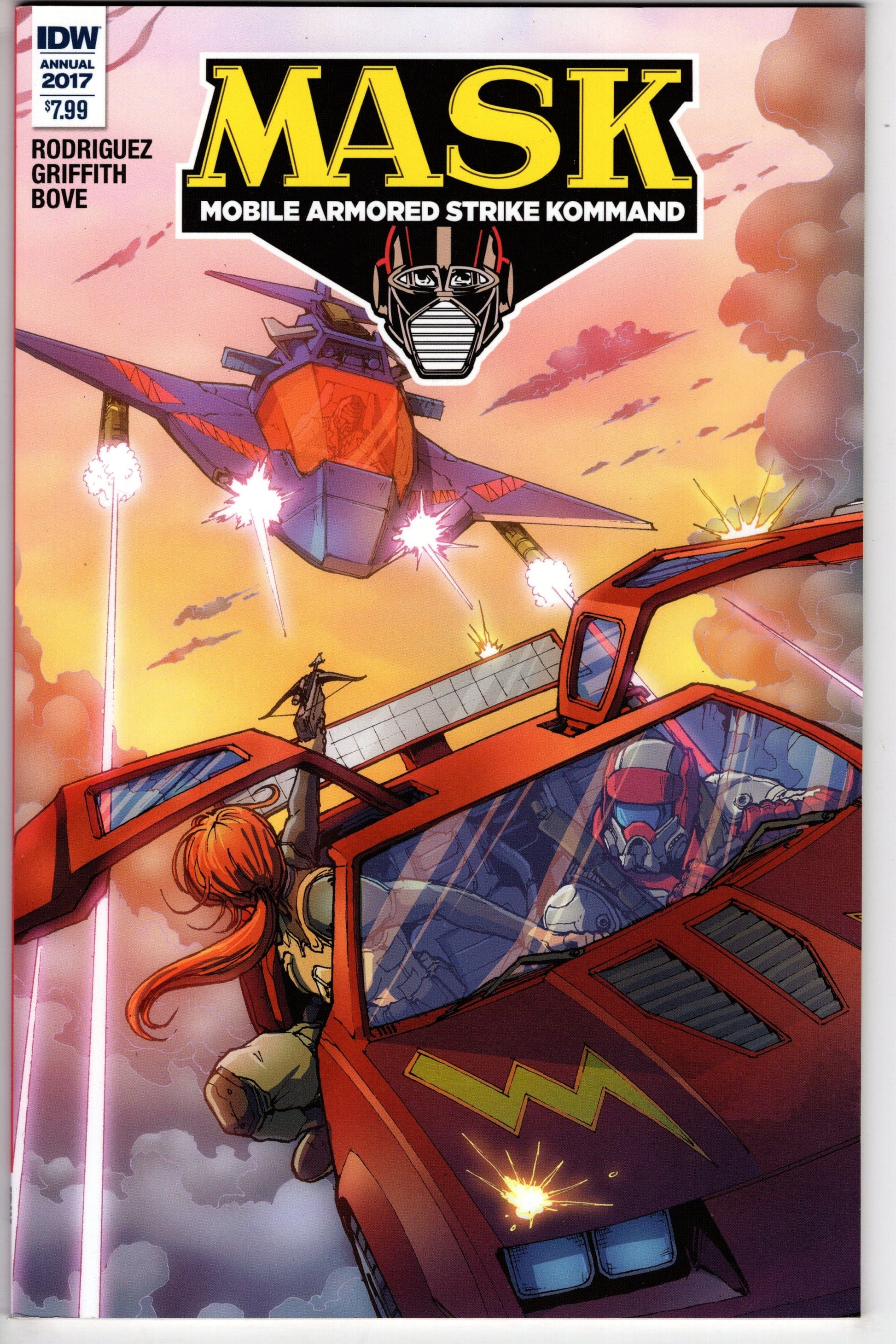 IDW PUBLISHING VF/NM MASK MOBILE ARMORED STRIKE KOMMAND ANNUAL #1