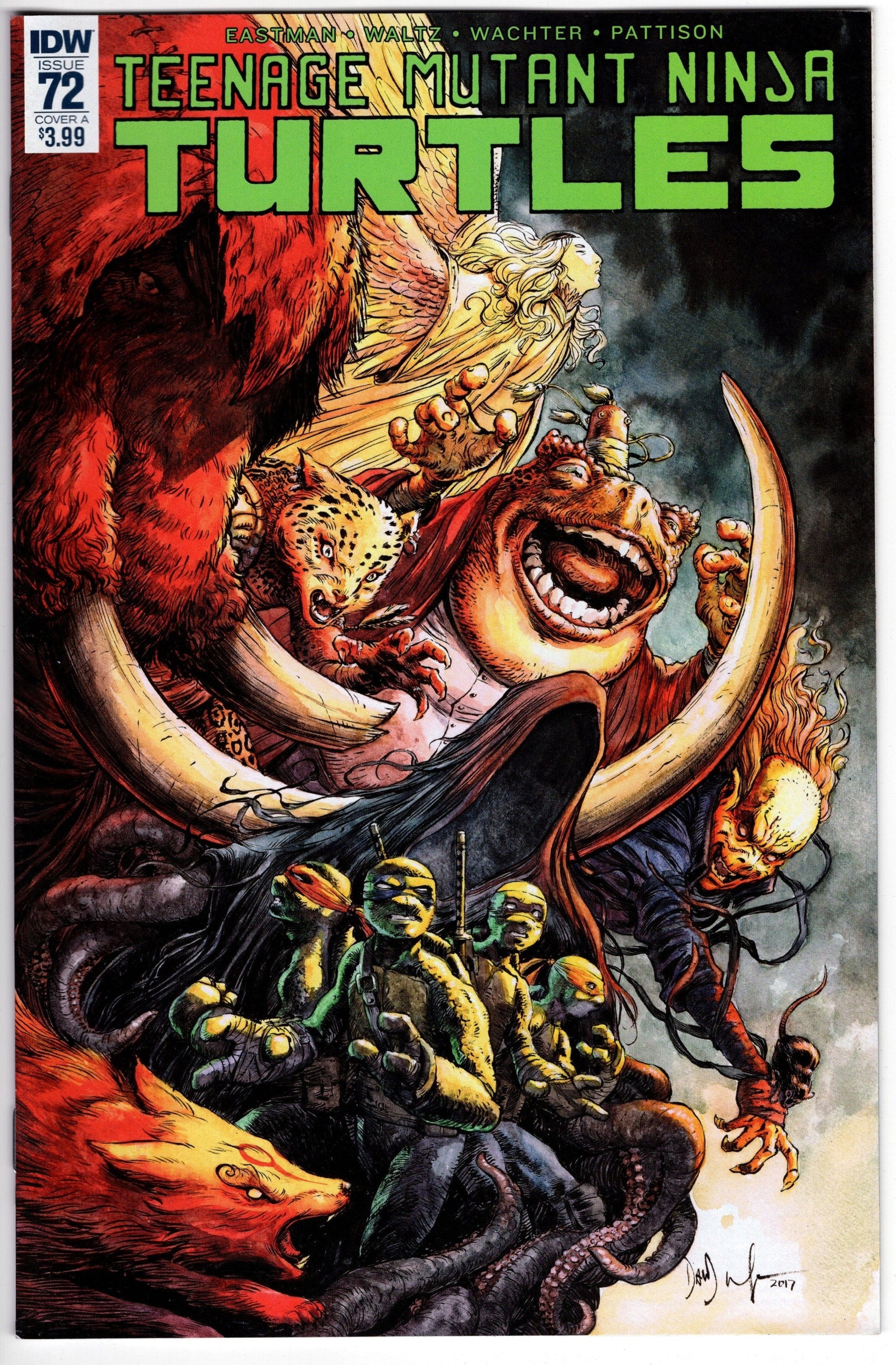 IDW PUBLISHING VF/NM TMNT ONGOING #72 CVR A WACHTER