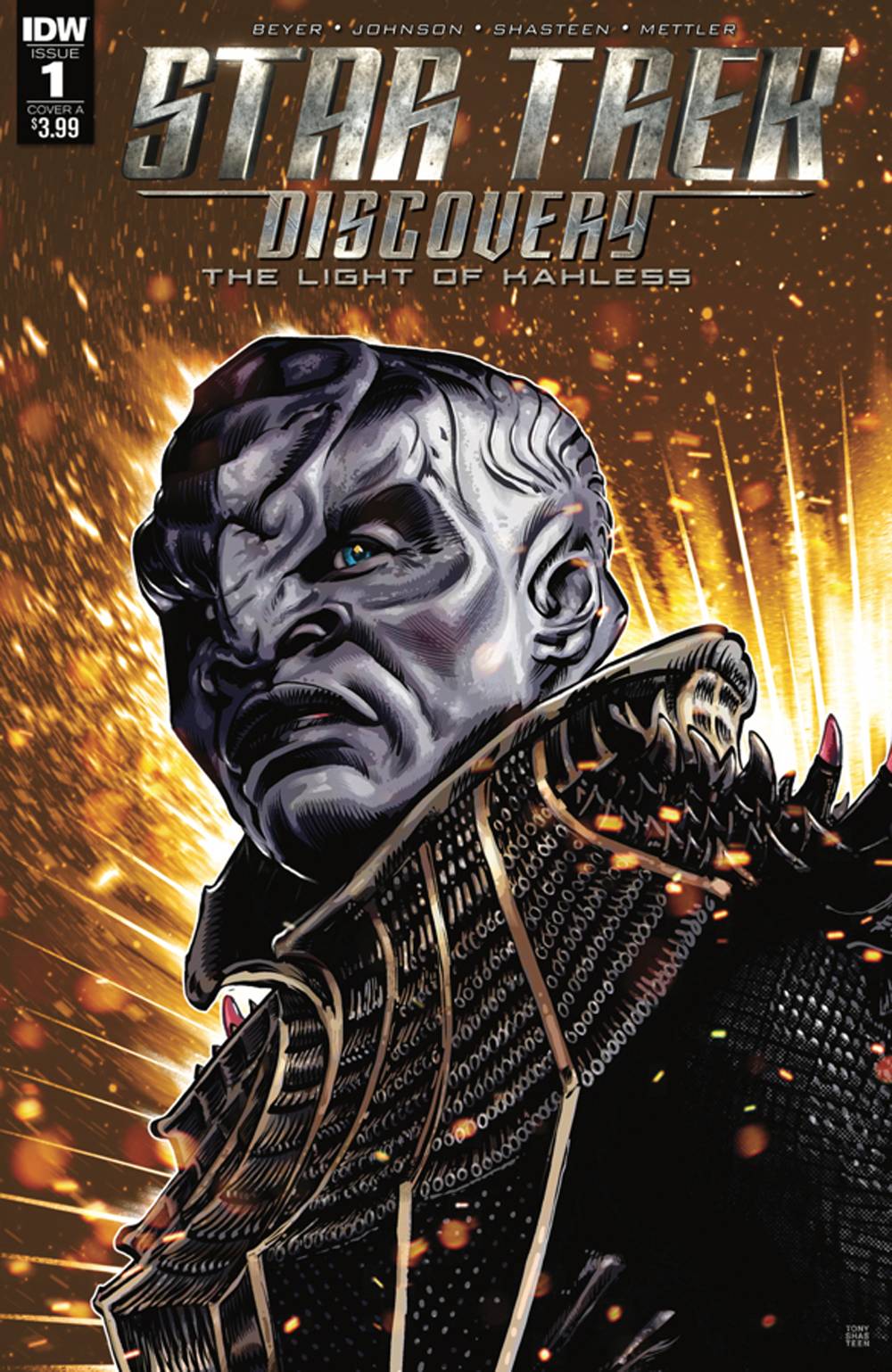 IDW PUBLISHING VF STAR TREK DISCOVERY #1 CVR A SHASTEEN