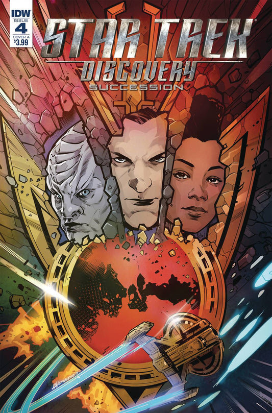 IDW PUBLISHING VF STAR TREK DISCOVERY SUCCESSION #4 CVR A HERNANDEZ