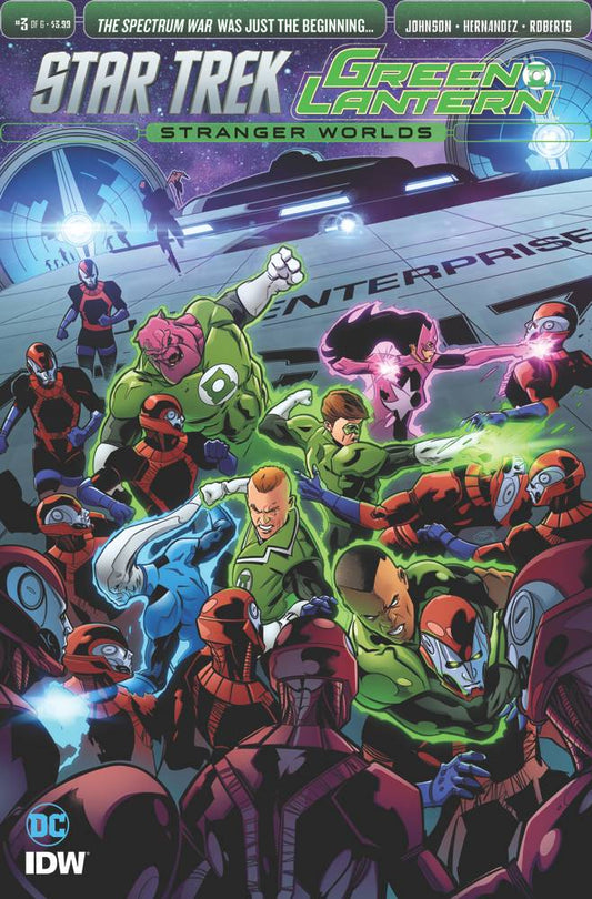 IDW PUBLISHING VF+ STAR TREK GREEN LANTERN VOL 2 #3