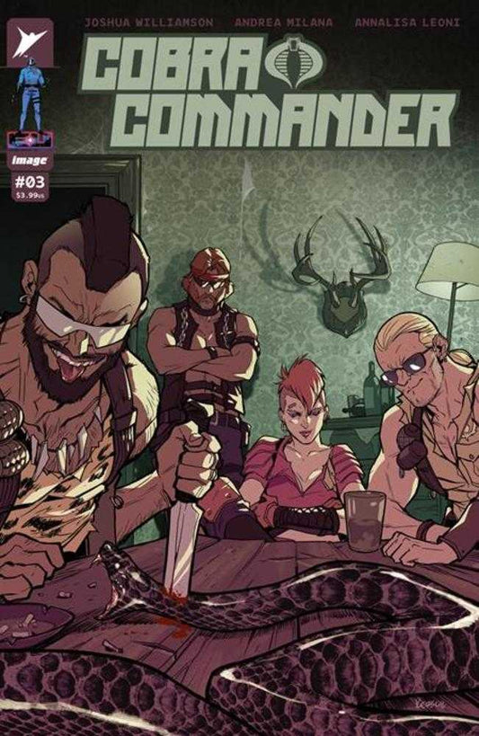 IMAGE COMICS BUY-SELL COMIC BOOK Cobra Commander #3 (Of 5) Cover E 1 in 50 Karl Kerschl Variant