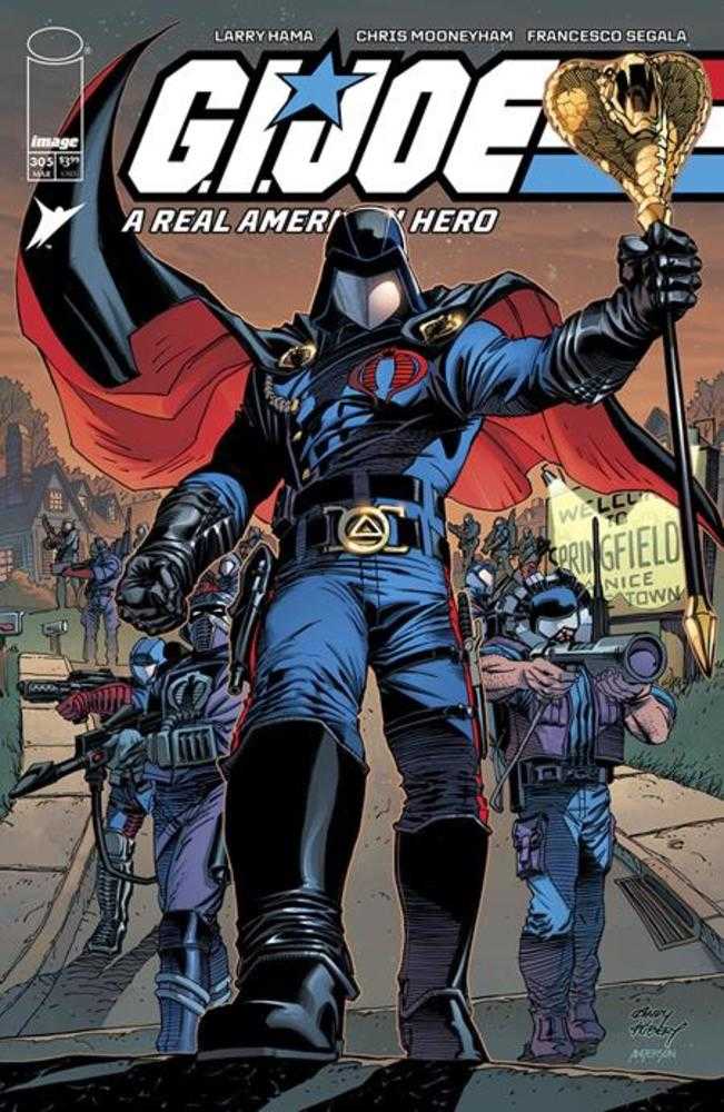 IMAGE COMICS BUY-SELL COMIC BOOK G.I. Joe A Real American Hero #305 Cover A Andy Kubert & Brad Anderson