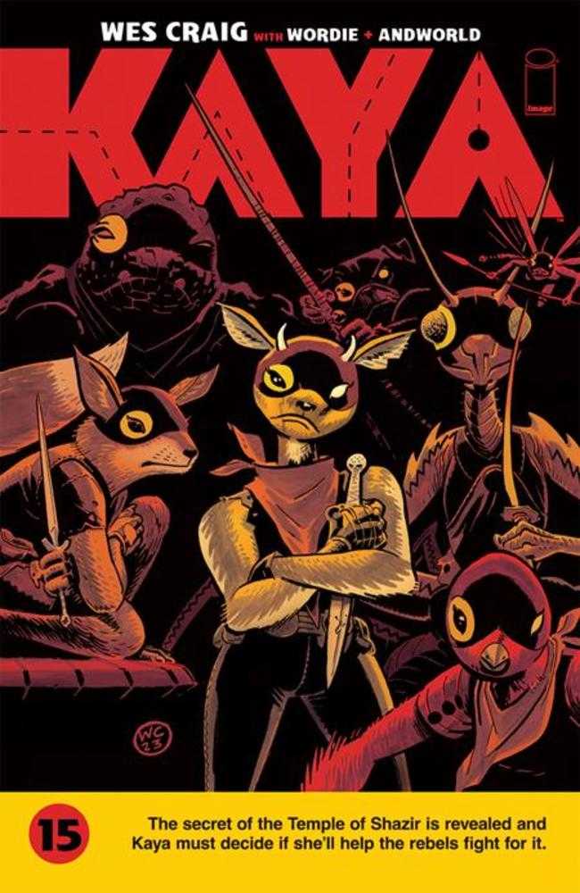 IMAGE COMICS BUY-SELL COMIC BOOK Kaya #15  Cover A Wes Craig