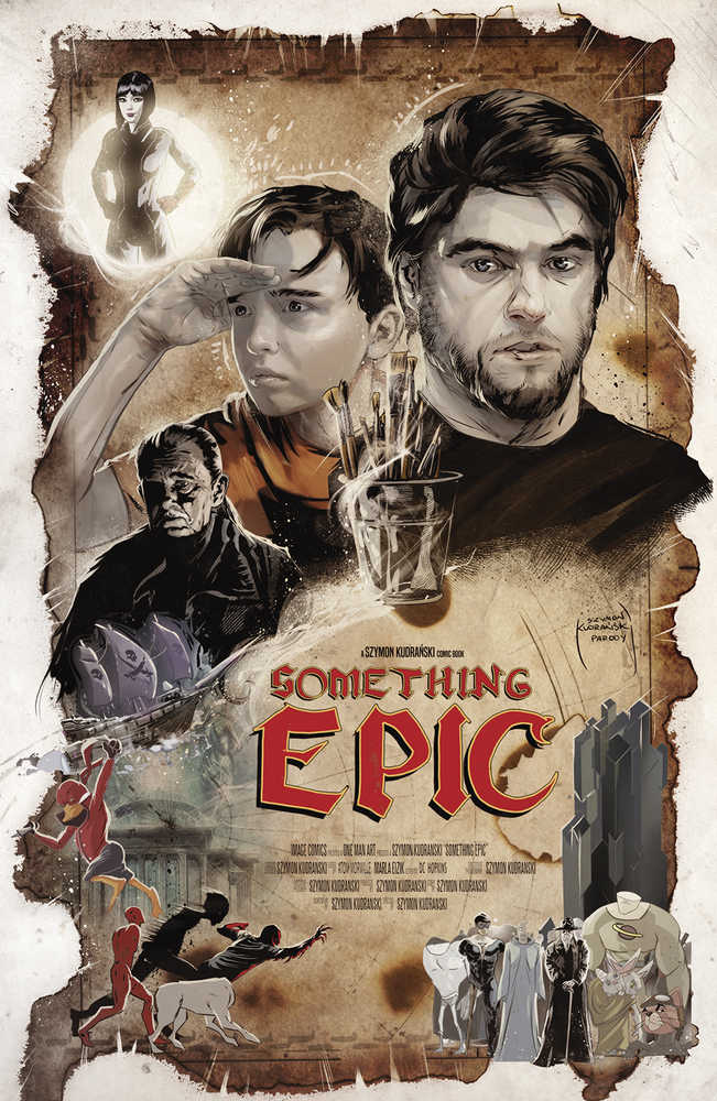 IMAGE COMICS BUY-SELL COMIC BOOK Something Epic #5 Cover B Szymon Kudranski Variant