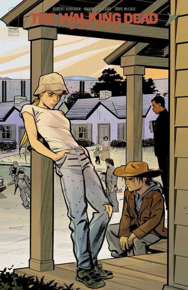 IMAGE COMICS BUY-SELL COMIC BOOK Walking Dead Deluxe  #71 Cover C Conor Hughes Connecting Variant