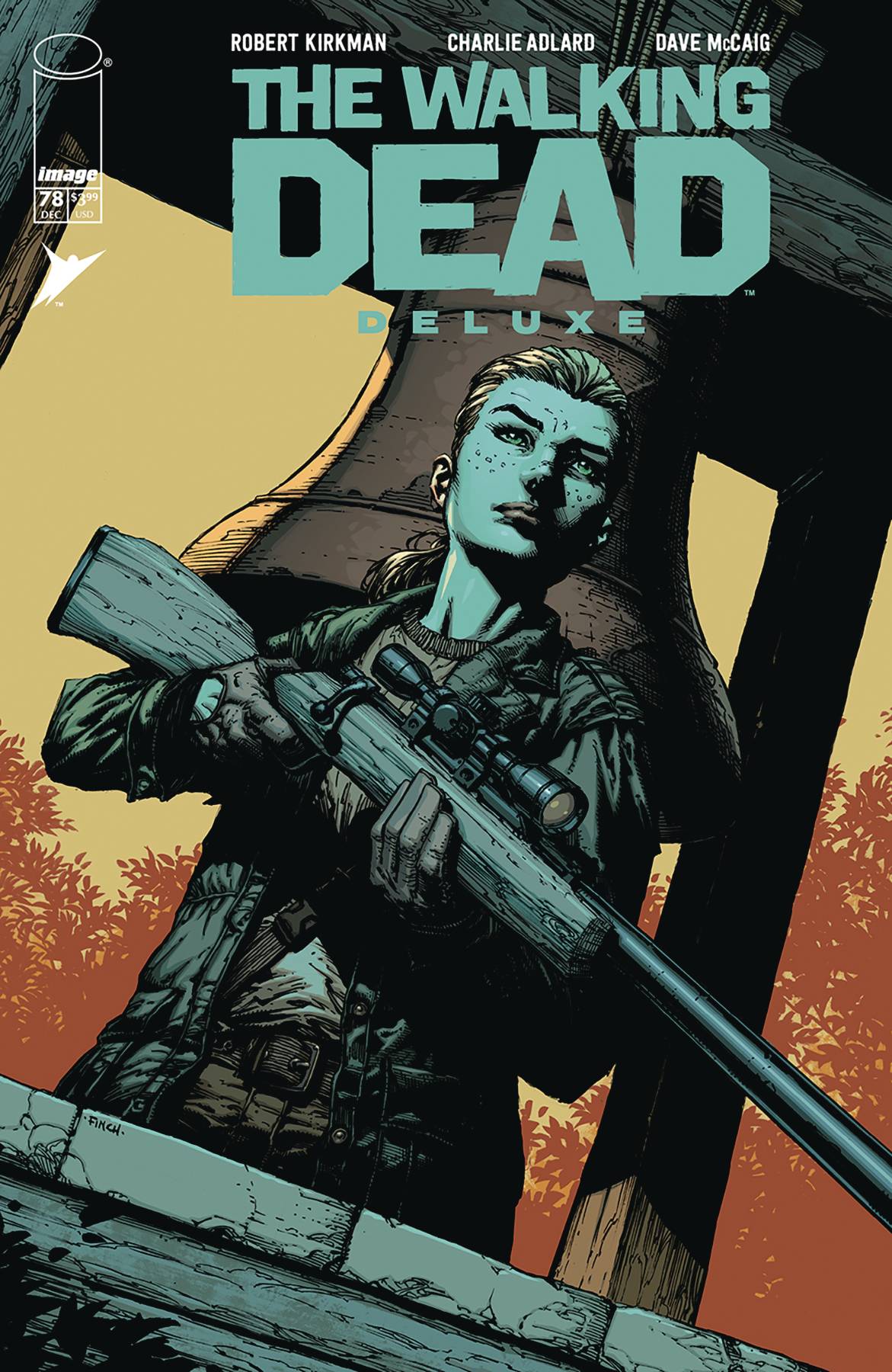 IMAGE COMICS BUY-SELL COMIC BOOK WALKING DEAD DLX #78 CVR A FINCH & MCCAIG (MR)