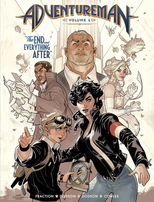 IMAGE COMICS COMIC BOOK ADVENTUREMAN HC VOL 01