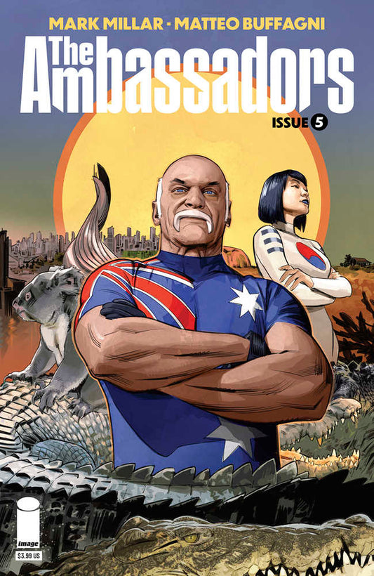 IMAGE COMICS COMIC BOOK Ambassadors #5 (Of 6) Cover A Buffagni (Mature)