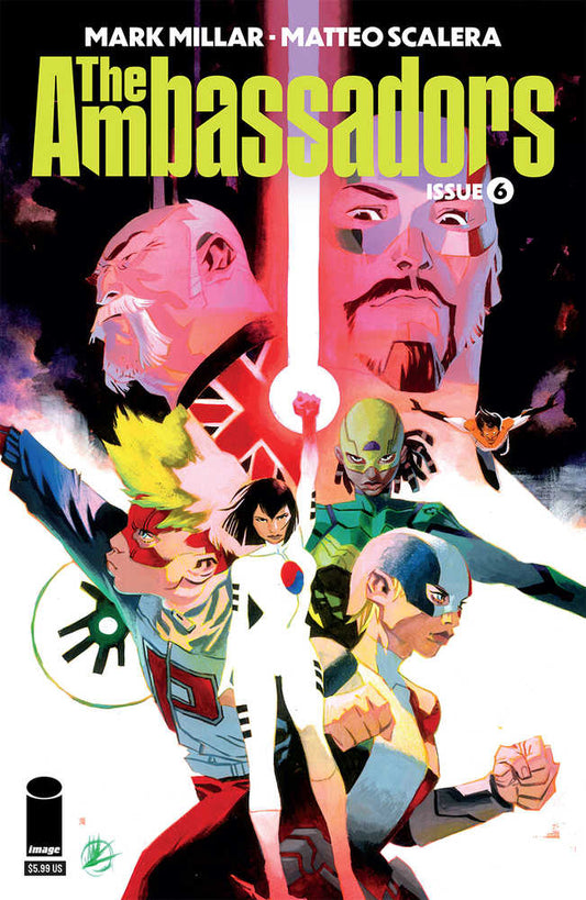 IMAGE COMICS COMIC BOOK Ambassadors #6 (Of 6) Cover A Scalera (Mature)