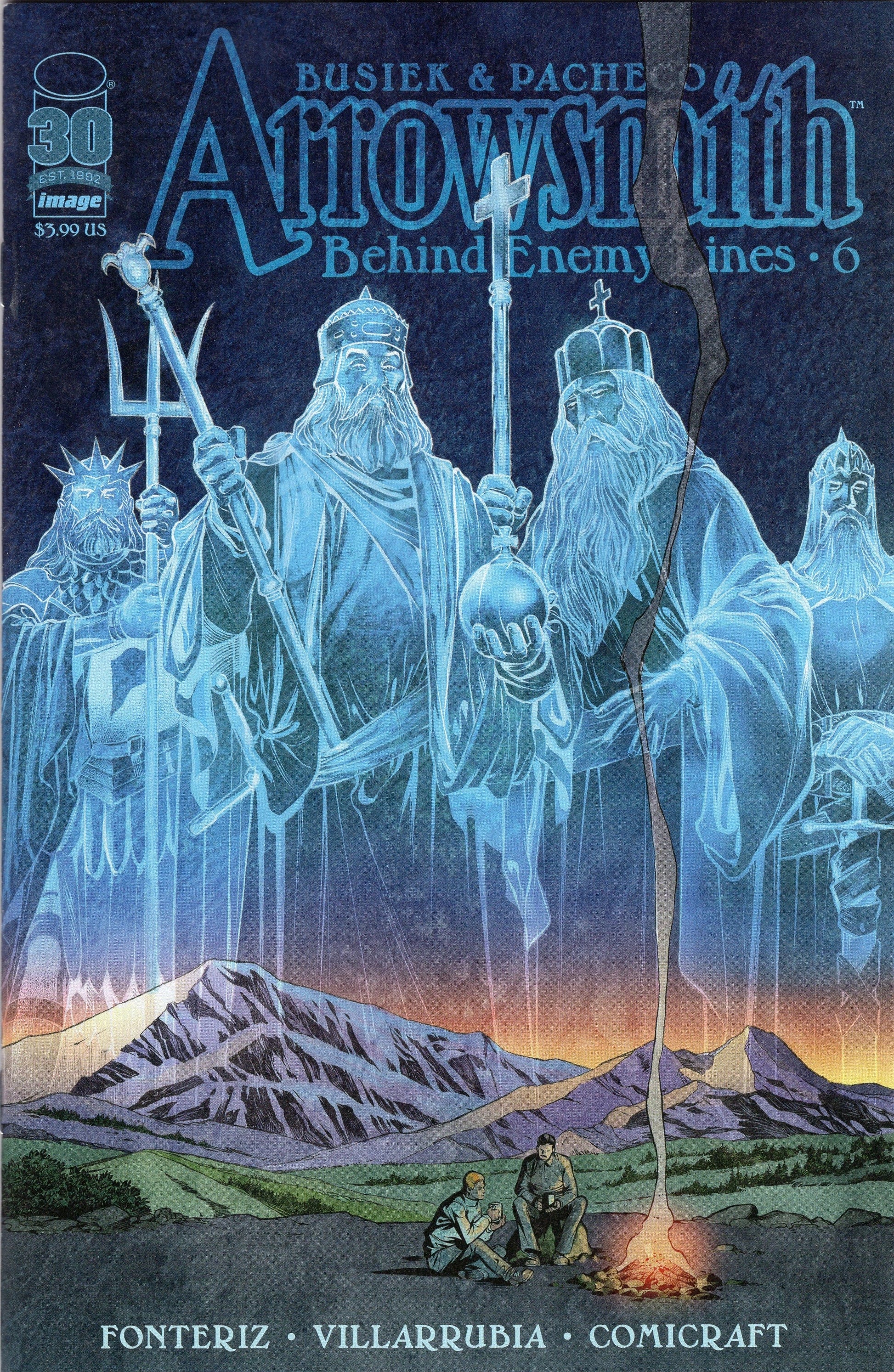 IMAGE COMICS COMIC BOOK ARROWSMITH #6 (OF 6) CVR A PACHECO FONTERIZ VILLARRUBIA (MR)