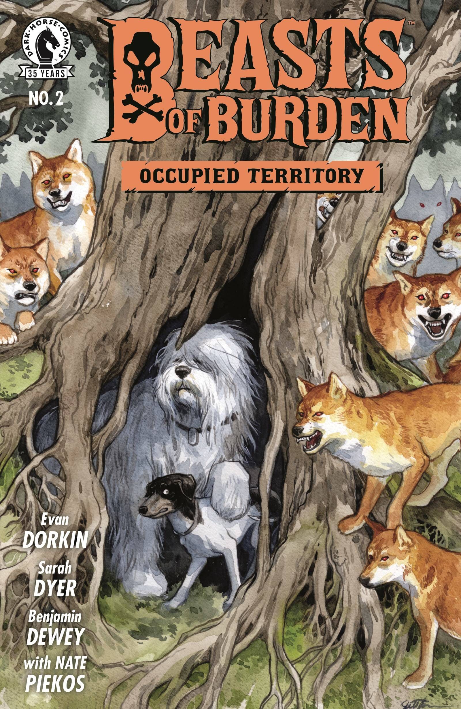 IMAGE COMICS COMIC BOOK BEASTS OF BURDEN OCCUPIED TERRITORY #2 (OF 4) CVR B THOMPSON
