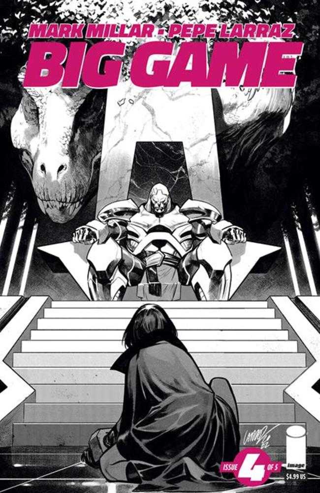 Image Comics COMIC BOOK Big Game #4 (Of 5) Cover B Pepe Larraz Variant (Mature)