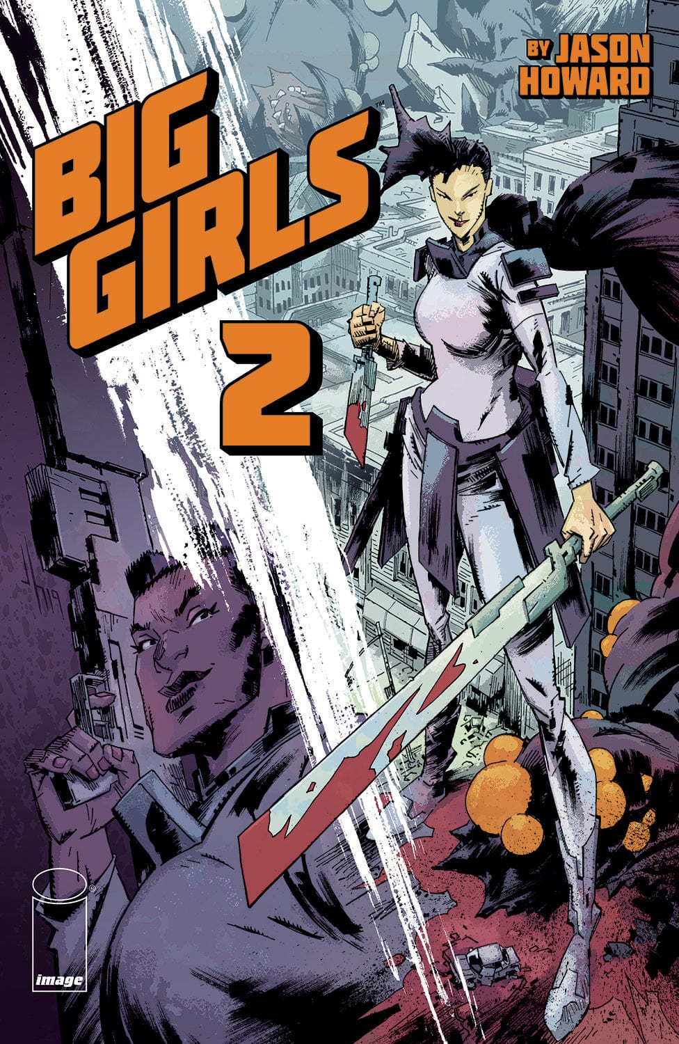 IMAGE COMICS comic book BIG GIRLS #2