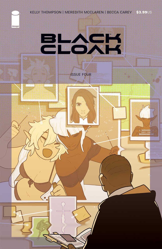 IMAGE COMICS COMIC BOOK Black Cloak #4 Cover A Mcclaren