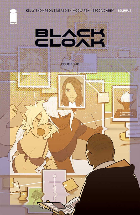 IMAGE COMICS COMIC BOOK Black Cloak #4 Cover A Mcclaren