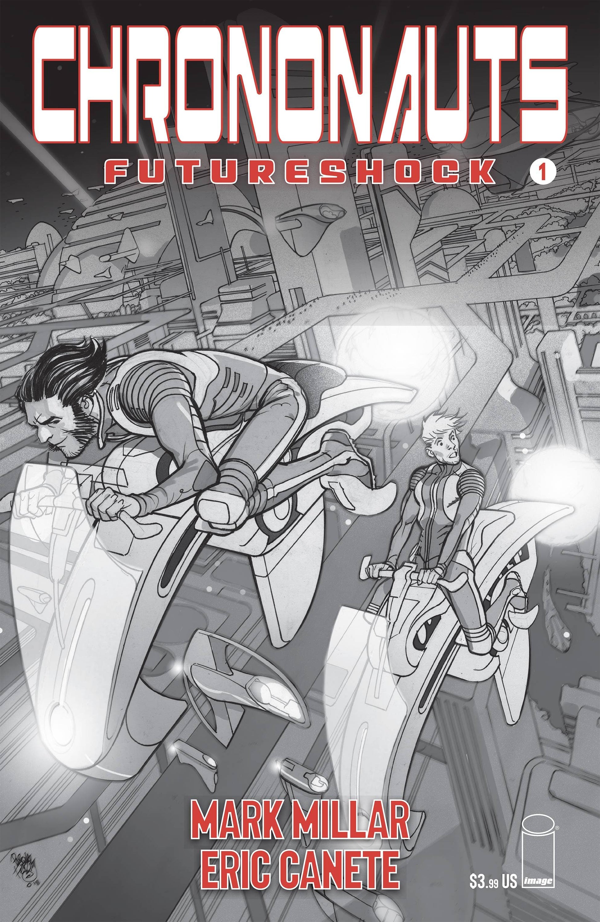 IMAGE COMICS COMIC BOOK CHRONONAUTS FUTURESHOCK #1 (OF 4) CVR B FERRY (MR)