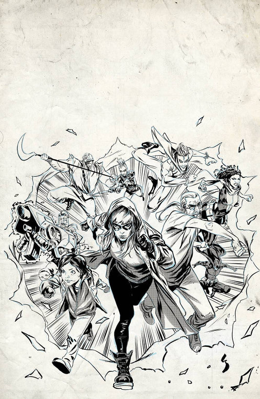 IMAGE COMICS COMIC BOOK CROSSOVER #4 CVR E 25 COPY INCV SHAW RAW