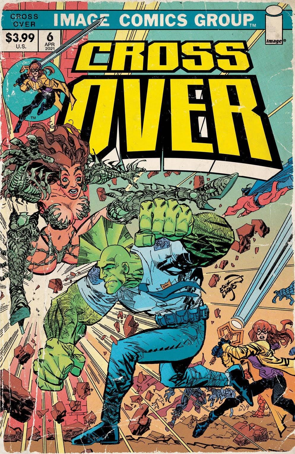 IMAGE COMICS COMIC BOOK CROSSOVER #6 CVR C LARSEN