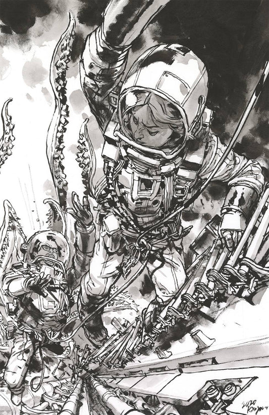 IMAGE COMICS COMIC BOOK DEEP BEYOND #3 (OF 12) CVR F GI B&W VIRGIN