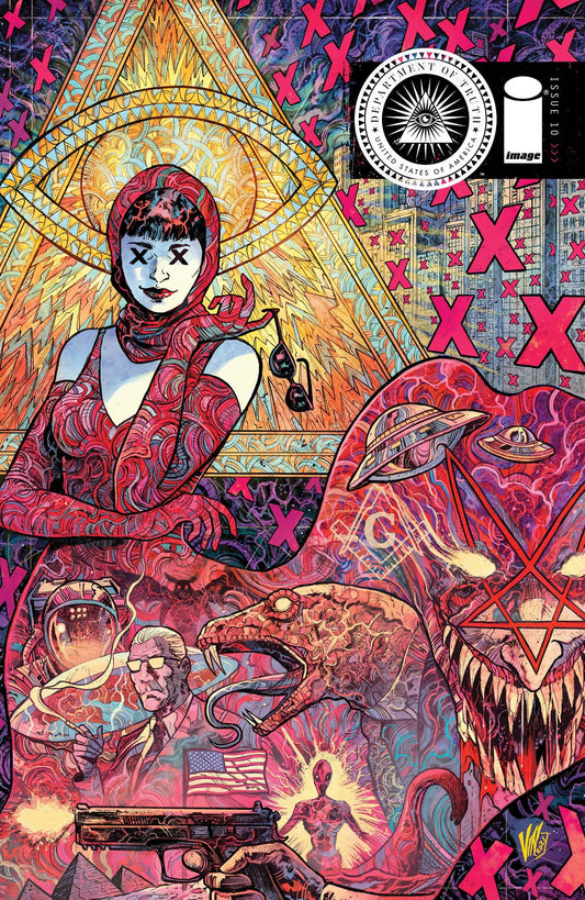 IMAGE COMICS COMIC BOOK DEPARTMENT OF TRUTH #10 CVR B RICCARDI (MR)