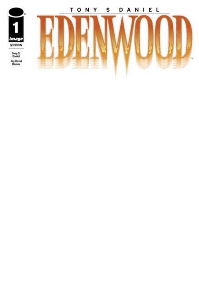 Image Comics COMIC BOOK Edenwood #1 (Of 5) Cover F Blank Sketch Cover (Mature)