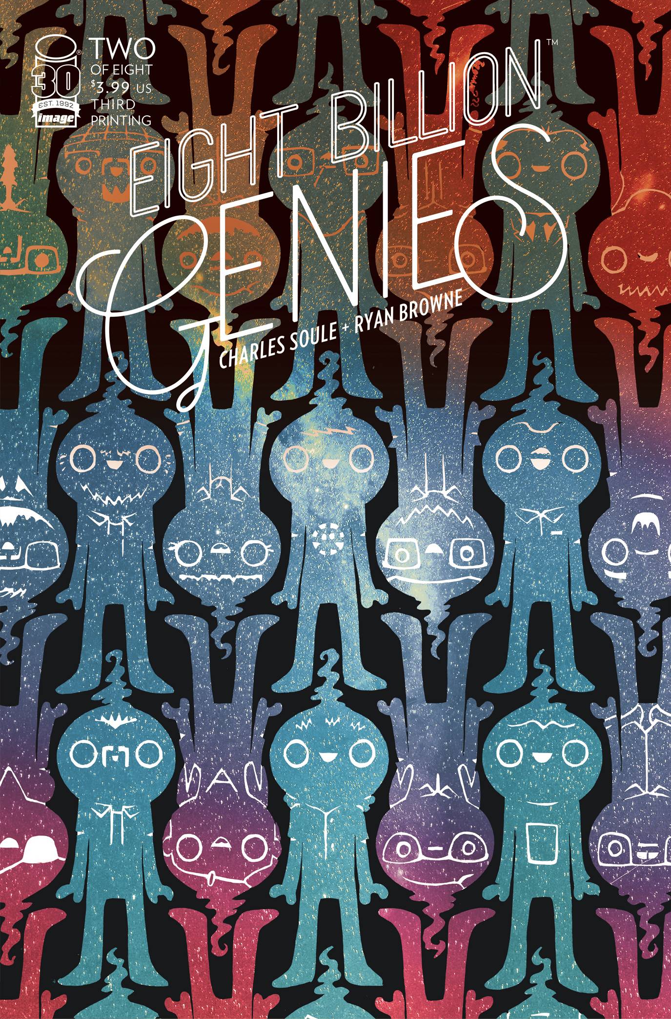 IMAGE COMICS COMIC BOOK EIGHT BILLION GENIES #2 (OF 8) 3RD PTG (MR)