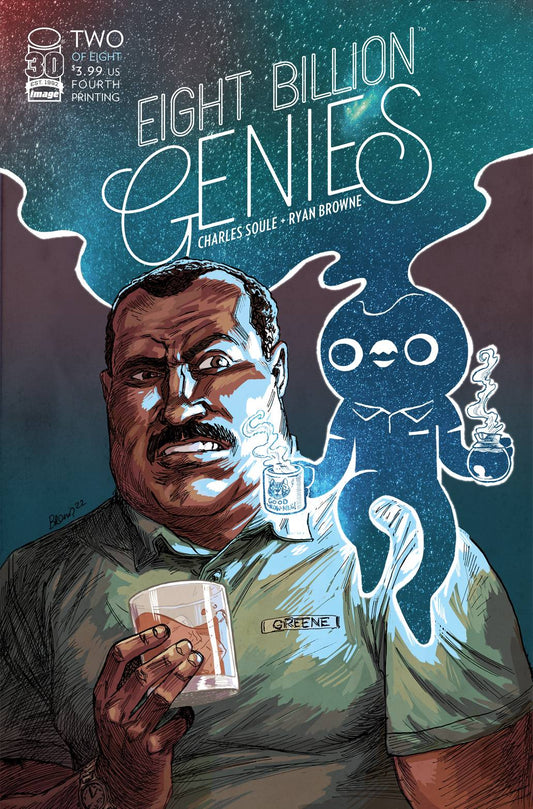 IMAGE COMICS COMIC BOOK EIGHT BILLION GENIES #2 (OF 8) 4TH PTG