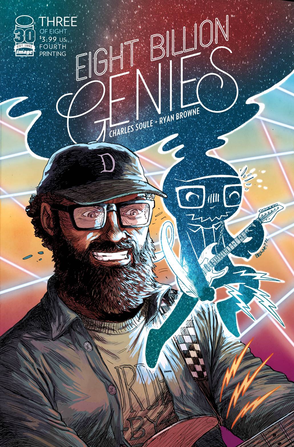 IMAGE COMICS COMIC BOOK EIGHT BILLION GENIES #3 (OF 8) 4TH PTG