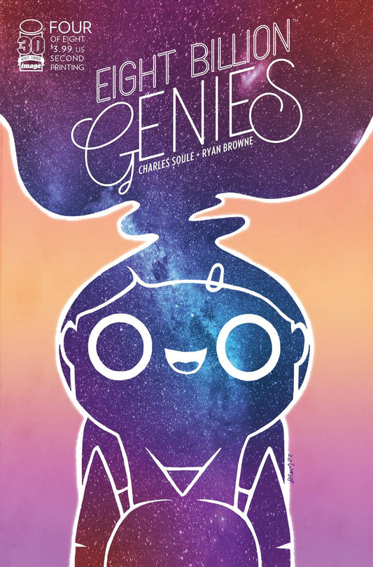IMAGE COMICS COMIC BOOK EIGHT BILLION GENIES #4 (OF 8) 2ND PTG (MR)