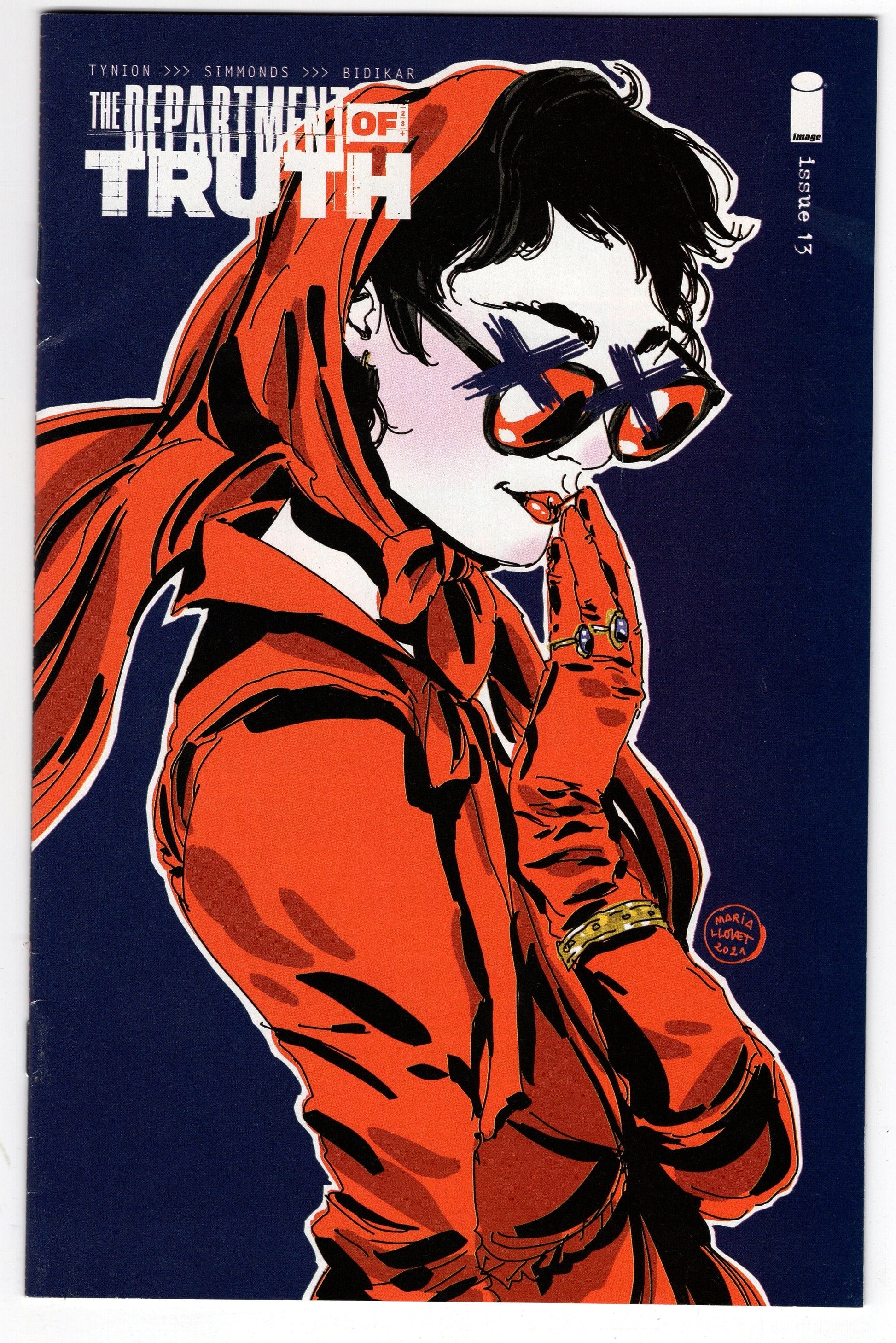 IMAGE COMICS COMIC BOOK FINE DEPARTMENT OF TRUTH #13 CVR C LLOVET (MR)