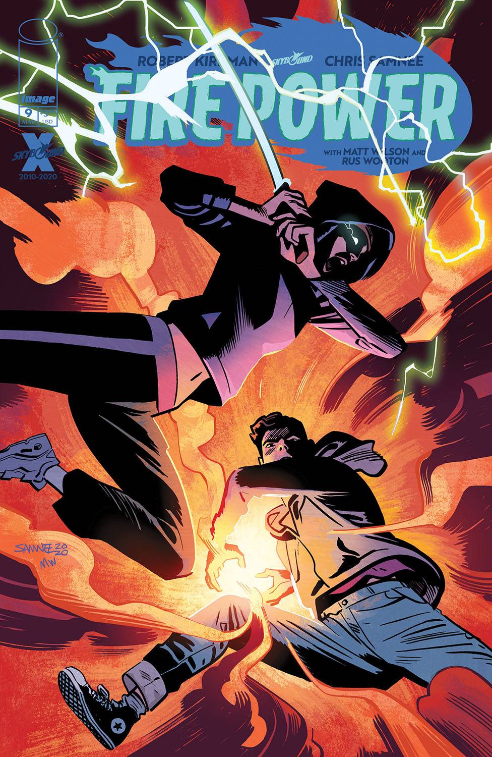 IMAGE COMICS COMIC BOOK FIRE POWER BY KIRKMAN & SAMNEE #9