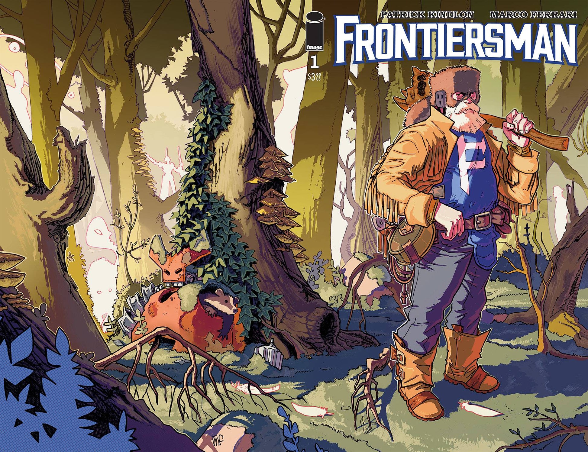 IMAGE COMICS COMIC BOOK FRONTIERSMAN #1 CVR A FERRARI (MR)