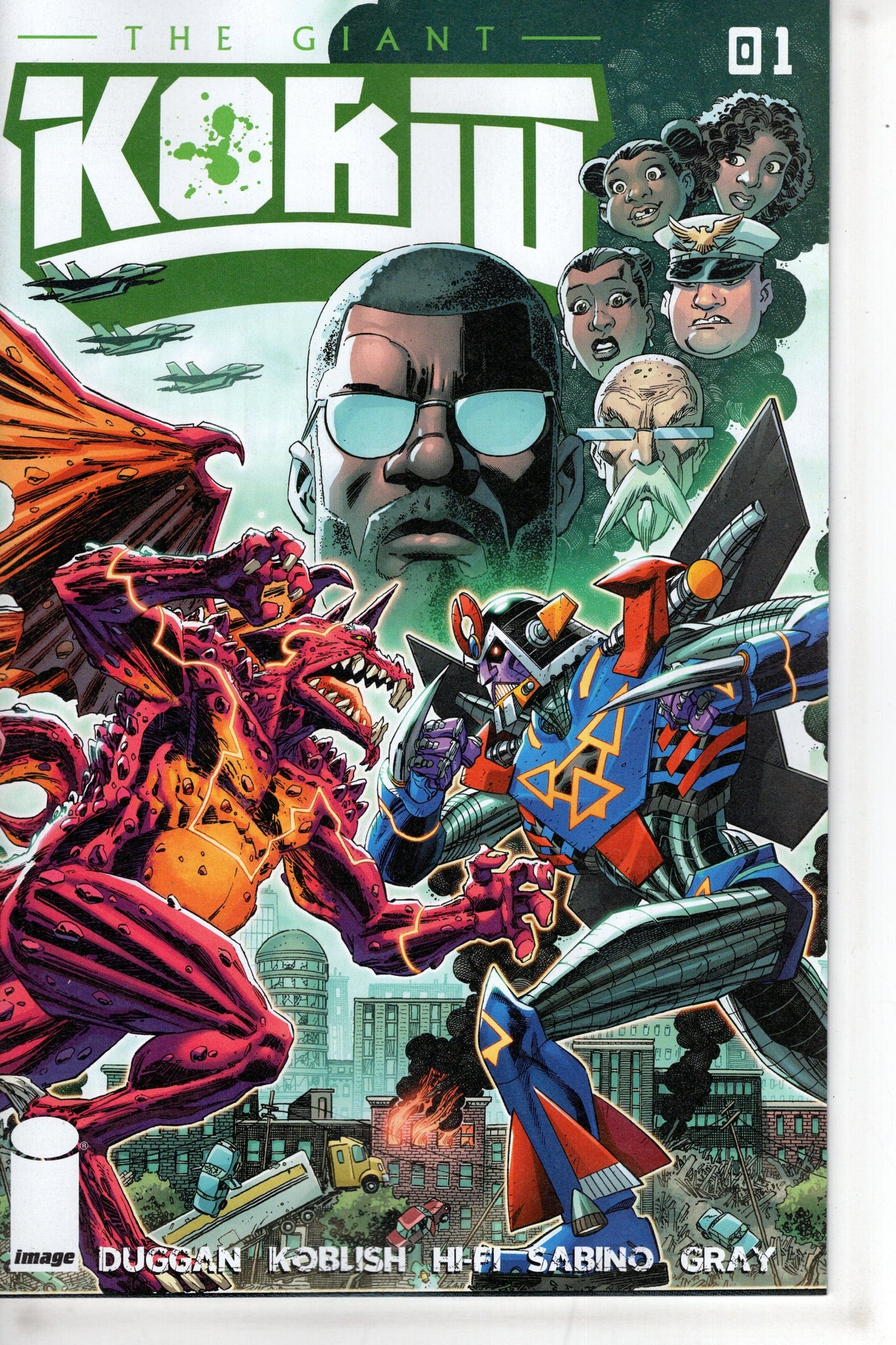 IMAGE COMICS COMIC BOOK Giant Kokju #1 (Of 3) Cover A Koblish (Mature)