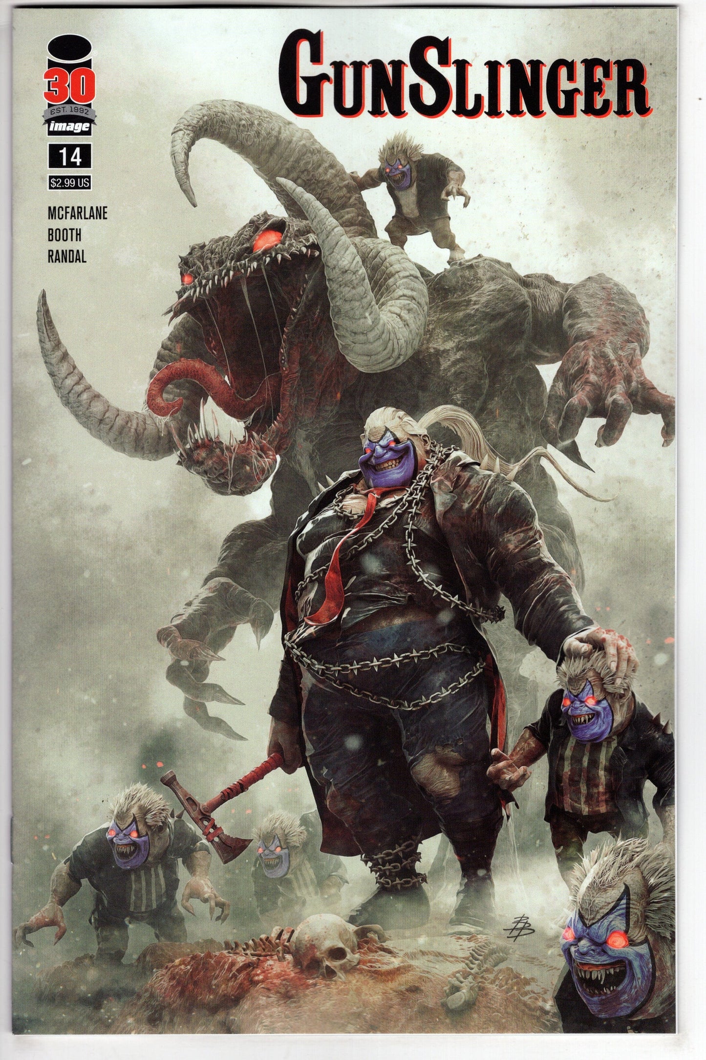 IMAGE COMICS COMIC BOOK Gunslinger Spawn #14 Cover B Barends