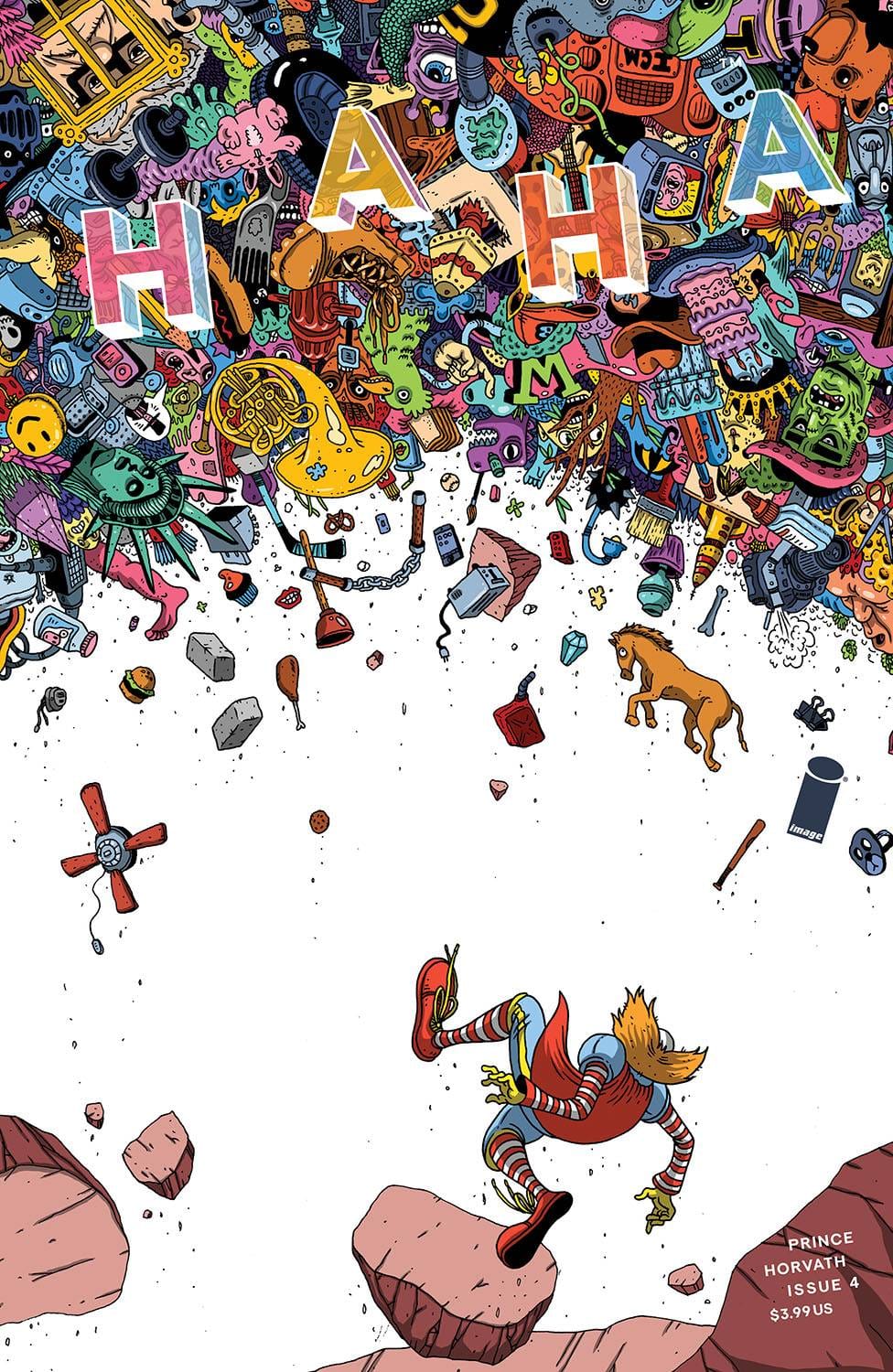 IMAGE COMICS COMIC BOOK HAHA #4 (OF 6) CVR B SHEA (MR)