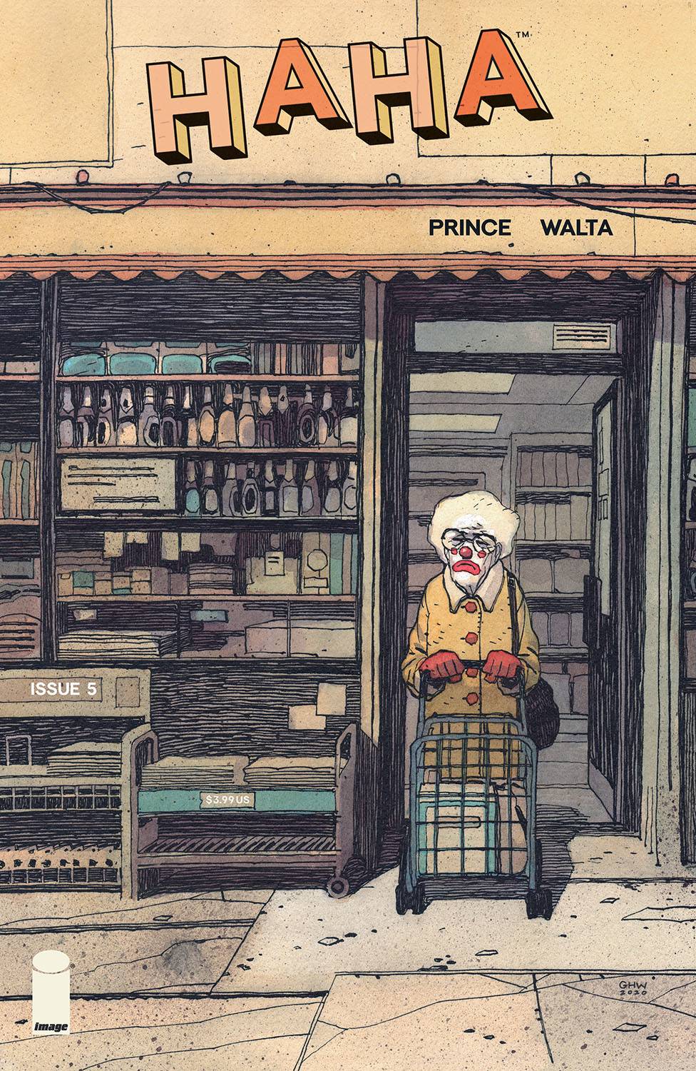 IMAGE COMICS COMIC BOOK HAHA #5 (OF 6) CVR A WALTA (MR)
