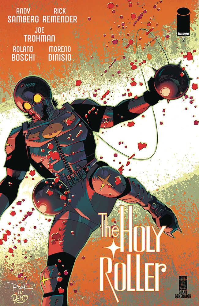 Image Comics COMIC BOOK Holy Roller #2 Cover A Boschi
