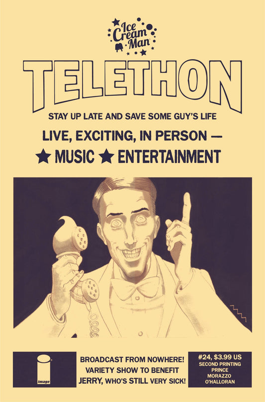 IMAGE COMICS COMIC BOOK ICE CREAM MAN #24 2ND PTG (MR)