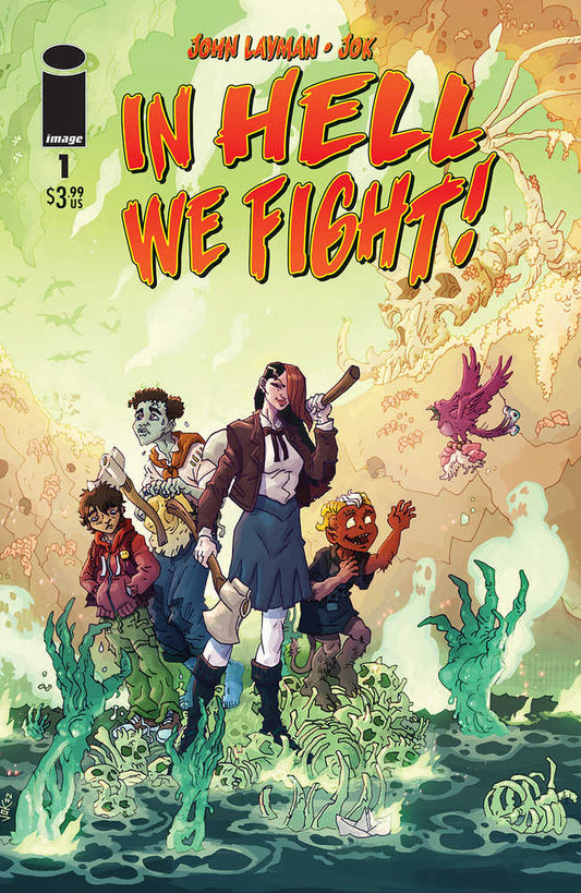 IMAGE COMICS COMIC BOOK In Hell We Fight #1 Cover A Jok