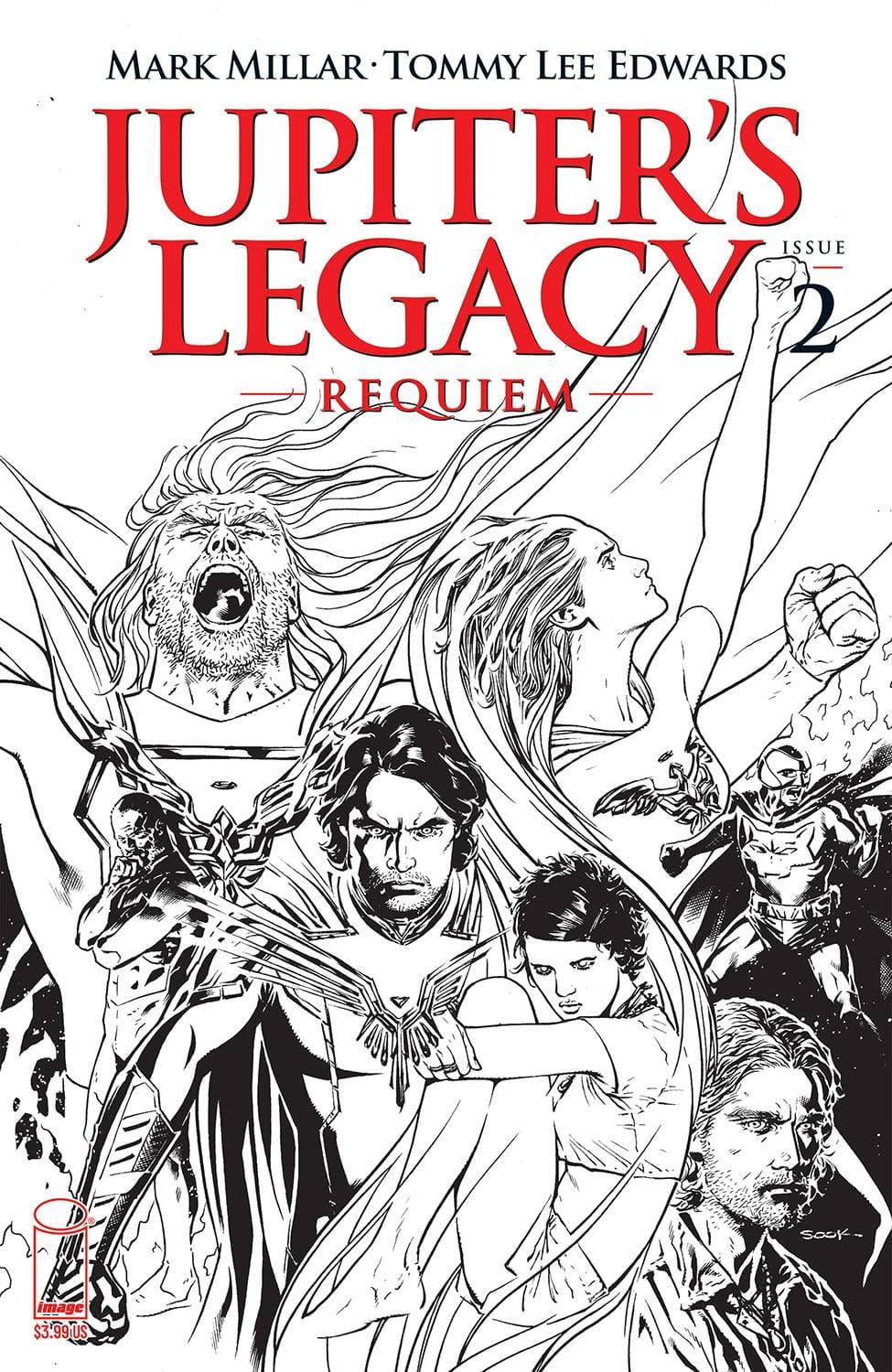 IMAGE COMICS COMIC BOOK JUPITERS LEGACY REQUIEM #2 (OF 12) CVR C SOOK B&W (MR)