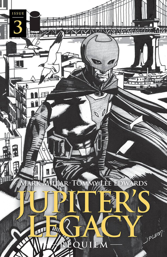 IMAGE COMICS COMIC BOOK JUPITERS LEGACY REQUIEM #3 (OF 12) CVR C LEON B&W (MR)