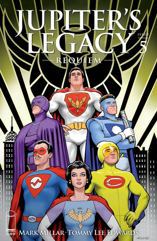 IMAGE COMICS COMIC BOOK JUPITERS LEGACY REQUIEM #5 (OF 12) CVR B MAGUIRE (MR)