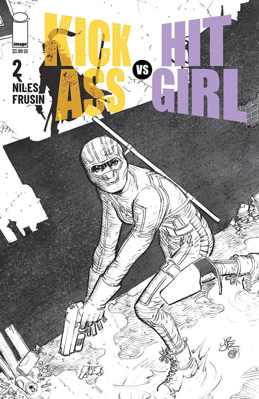 IMAGE COMICS COMIC BOOK KICK-ASS VS HIT-GIRL #2 (OF 5) CVR B ROMITA JR (MR)