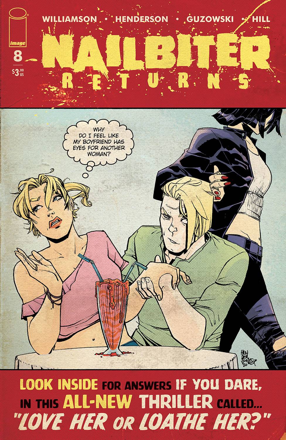 IMAGE COMICS COMIC BOOK NAILBITER RETURNS #8 (MR)