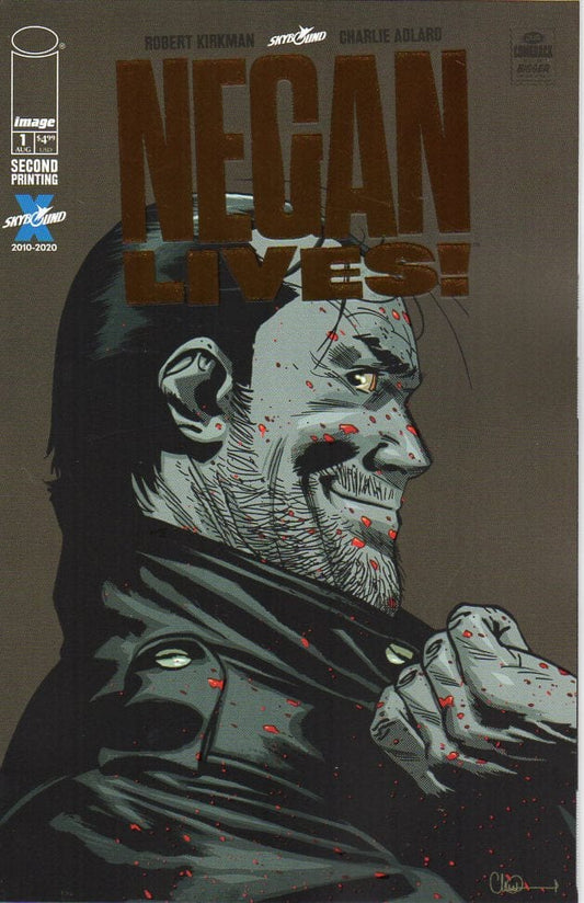 IMAGE COMICS COMIC BOOK NEGAN LIVES #1 RETAILER THANK YOU VAR BRONZE
